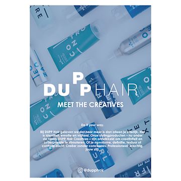 DUPP HAIR MARKETING MEET THE CREATIVES CARD